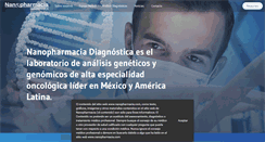 Desktop Screenshot of nanopharmacia.com