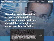 Tablet Screenshot of nanopharmacia.com